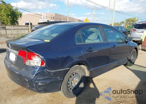 2009 Honda Civic Ex из США, поврежденный, VIN 19XFA168X9E045459